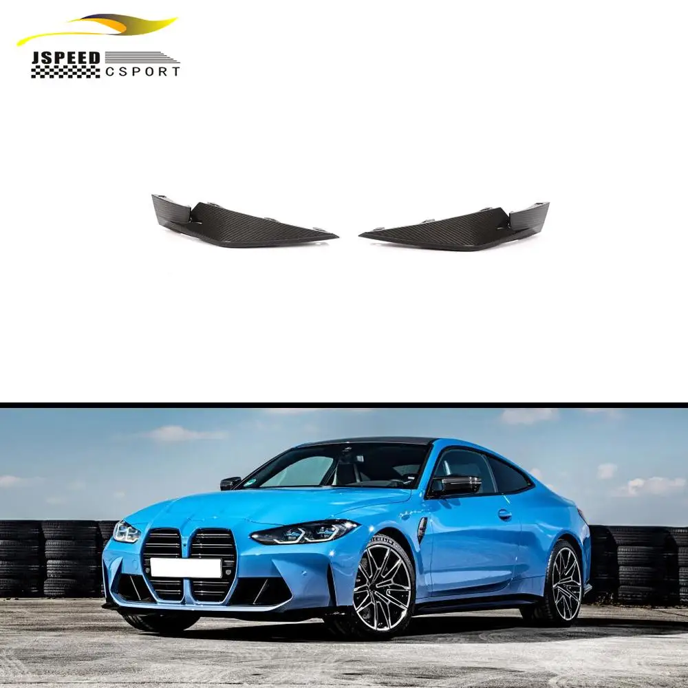 

Suitable for BMW G80 M3 2021-2022 Dry carbon Fiber Front BUPMER separator