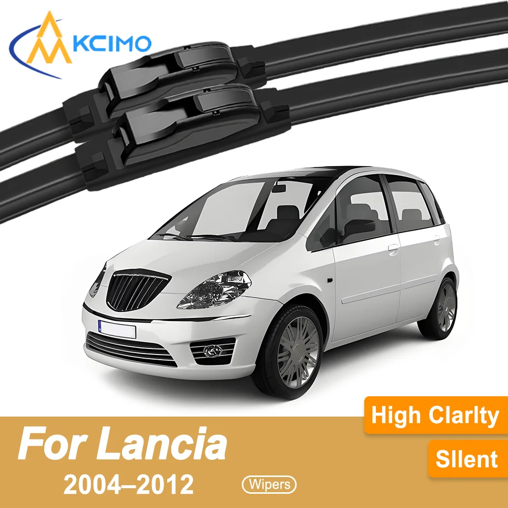 

2-Pack Premium All-Weather Wiper Blades for Lancia Musa 2004–2012 Quiet Streak-Free Uninterrupted Visibility