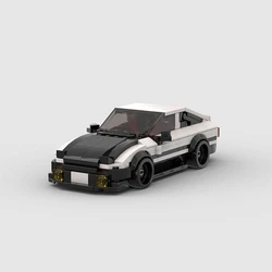 MOC Racer 86 Cars City Sports Vehicle Building Blocks Creative Garage Toys Education brick Christmas Child Gift