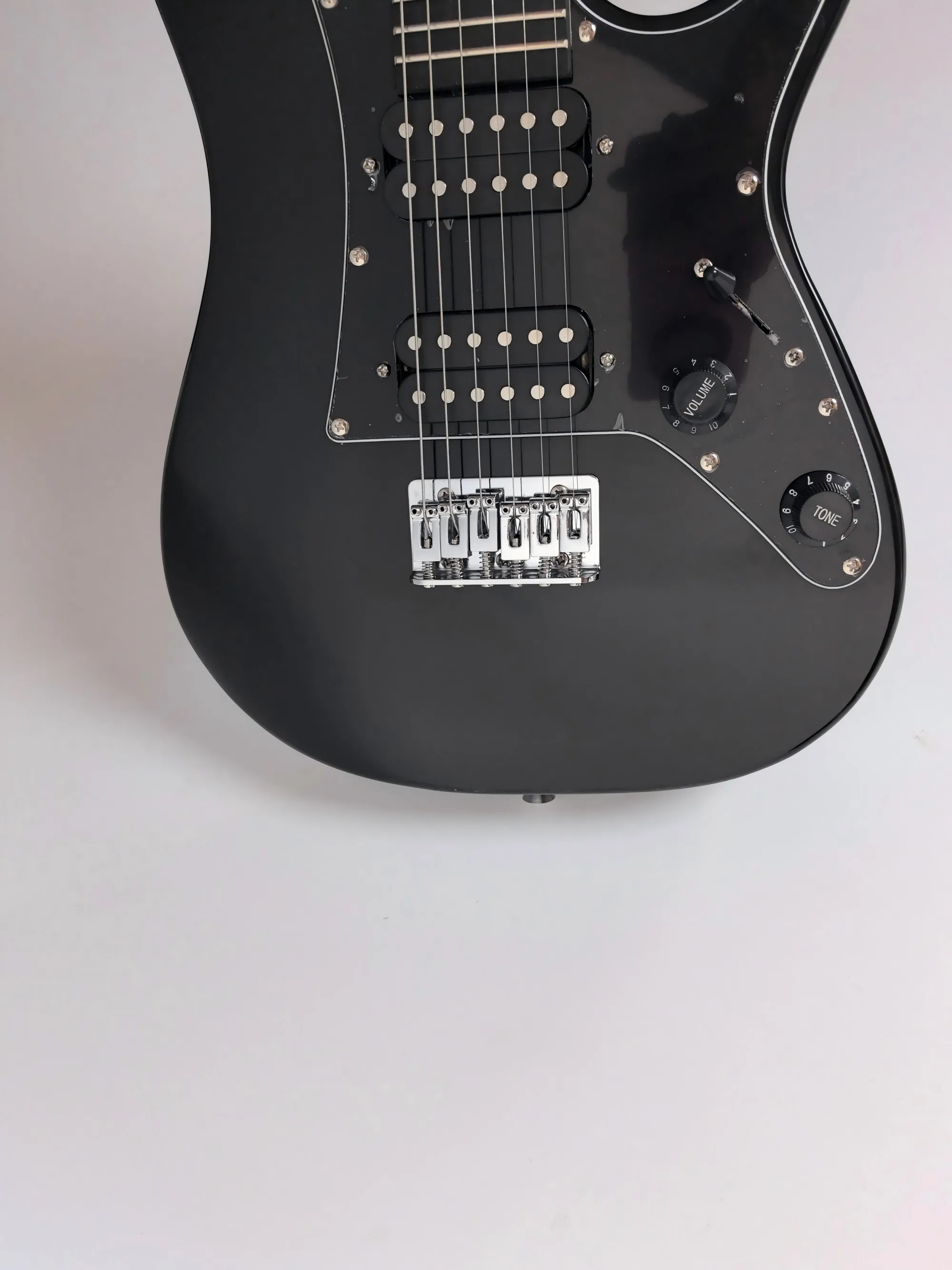 Guitarra de mármore elétrica customizável, 36 Polegada Black, 6 cordas, direto Selled pelo fabricante, enviando imediatamente.