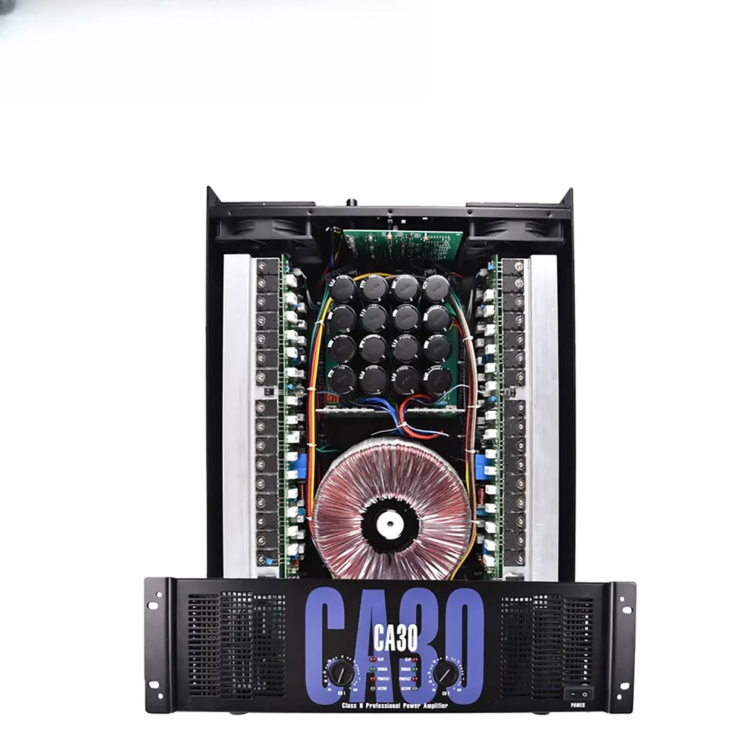 Perdagangan Luar Negeri Lintas Batas, Amplifier Daya Tinggi Audio 5000W * 2 Saluran Profesional, Performa Skala Besar