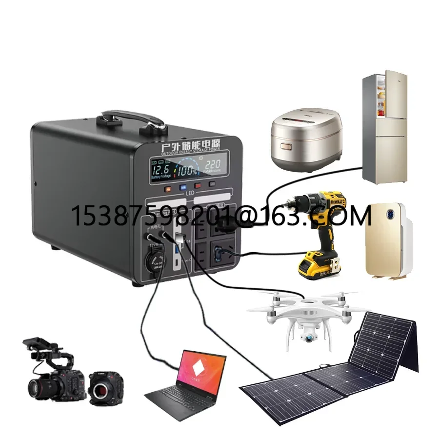 1500 watt 2000 watt camping portable power supply home power station solar generator for househol outdoor