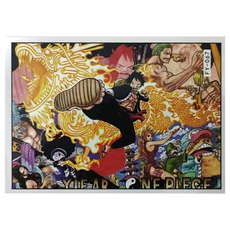 Anime ONE PIECE Rare FY Game Collectible Cards Kid Luffy Hancock Franky Sanji Law Nami Robin Zoro Toys for boys Birthday Gifts