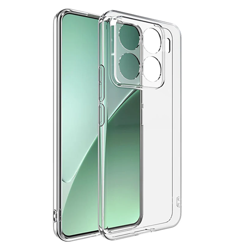 ULTRA THIN SILICONE PHONE SOFT CASE FOR XIAOMI MI 15 14 14T 13 13T 12 12X 12T 12S PRO LITE CLEAR BACK COVER TRANSPARENT SHELL