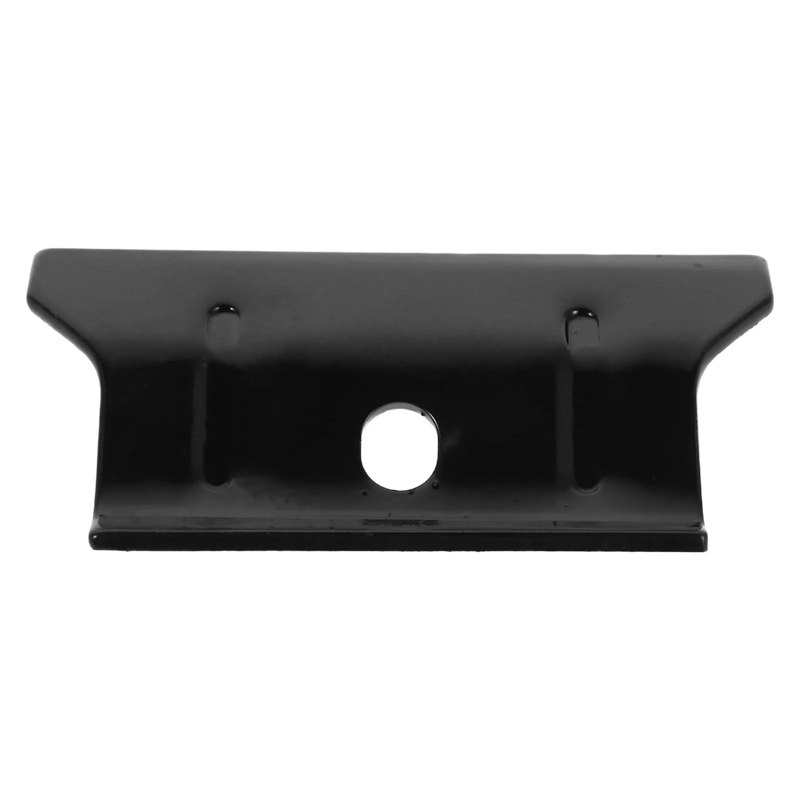 Car Battery Bracket Black Metal Hold Down Mount Vehicle Battery Holder Clamp Bracket Stable Support Anti-Vibration Electric
