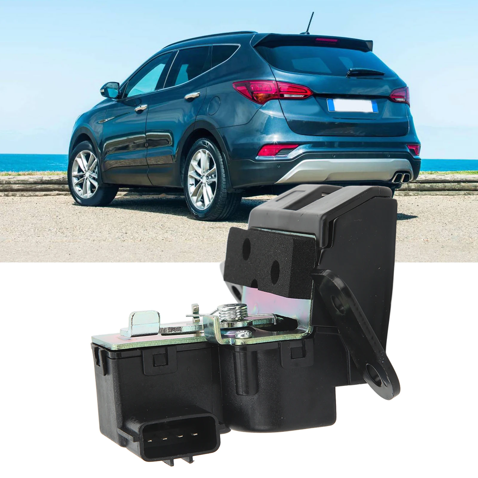 

Tailgate Latch Lock Trunk Lock Actuator Rear Trunk Lock Tail Gate Latch Actuator 812302W000 Replacement for KIA 2014‑2019