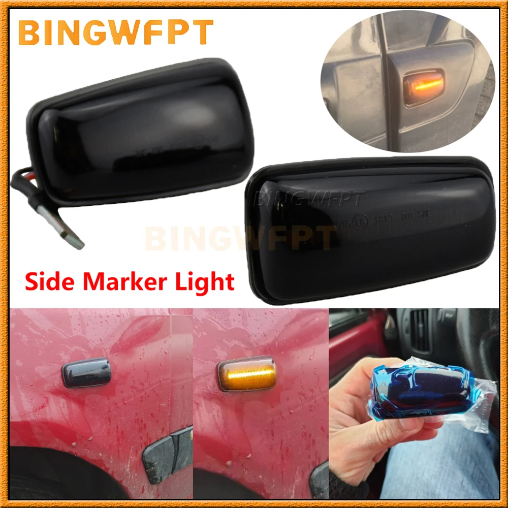 

Динамический светодиодный указатель поворота, боковой габаритный фонарь для Peugeot 306 106 406 806 Expert Partner для Citroen Berlingo Jumpy Saxo Xantia XM