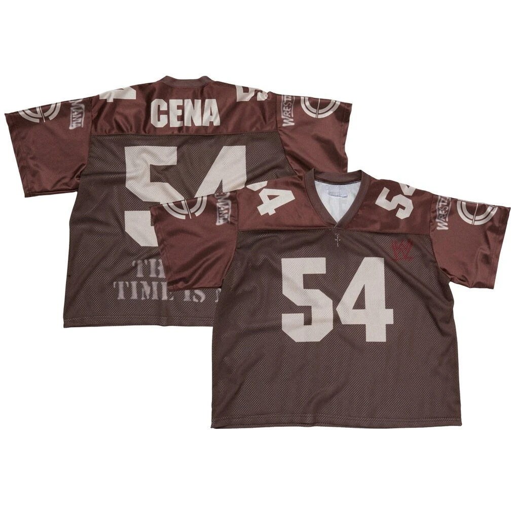 تي شيرت جديد من John Cena Mitchell & Ness Hustle Loyalty Respect Legacy مطبوع ثلاثي الأبعاد سريع الجفاف للرياضة والترفيهية للرجبي.