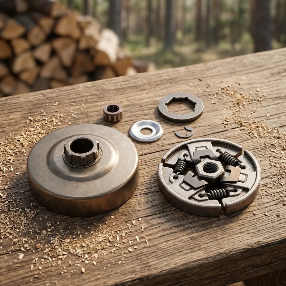 For Adefol Replacement Clutch Drum Sprocket Kit for For MS311 MS391 For Chainsaws with Accurate Tooth Geometry and Spacing