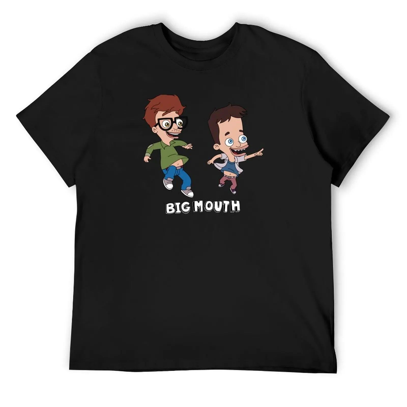 Nick and Andrew BigMouth T-Shirt tees custom t shirt cheap stuff Men's cotton t-shirt