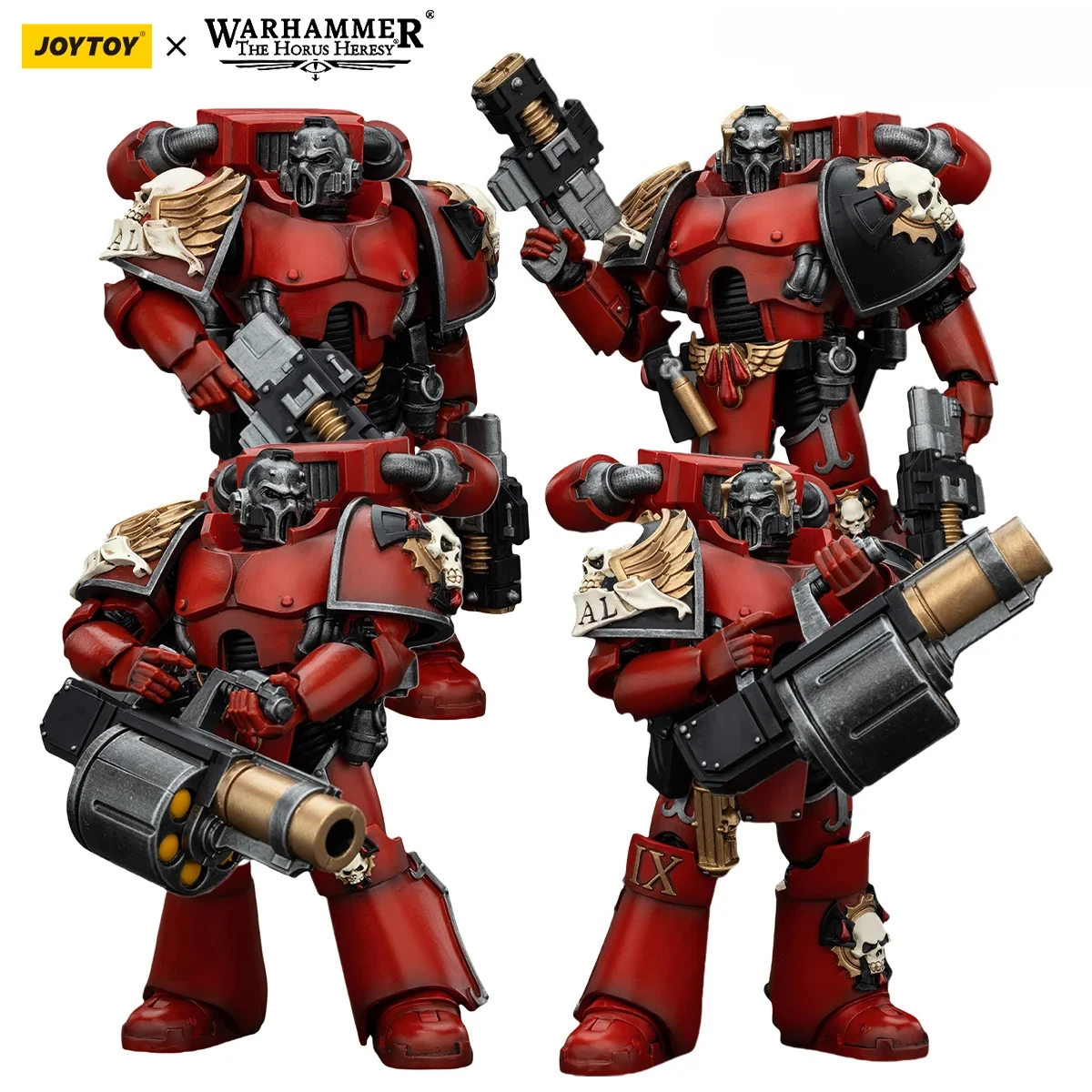 

[IN STOCK] JOYTOY Warhammer The Horus Heresy 1/18 Action Figures Blood Angels Angel's Tears Squad 4PCS Model Toy