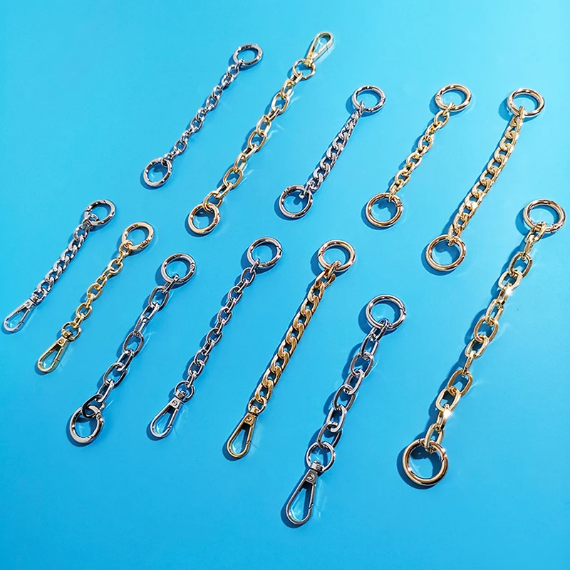 15/20cm Bag Extension Chain DIY Bag Accessories Short Chain Handbag Handle High Quality Purse Strap Extender Decoration Chain