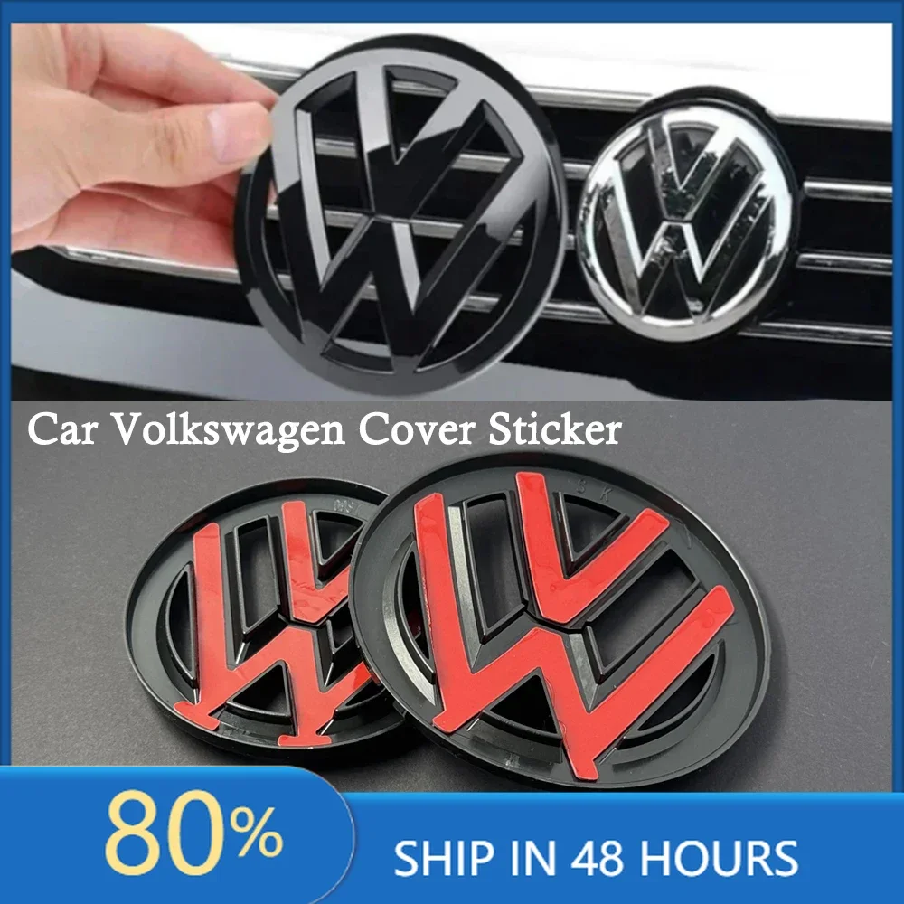 

Колпаки ступицы ABS, передняя решетка радиатора автомобиля, значок, крышка задней крышки багажника, наклейка для VW Polo Golf MK6 MK7 MK7.5 Scirocco Arteon Touareg