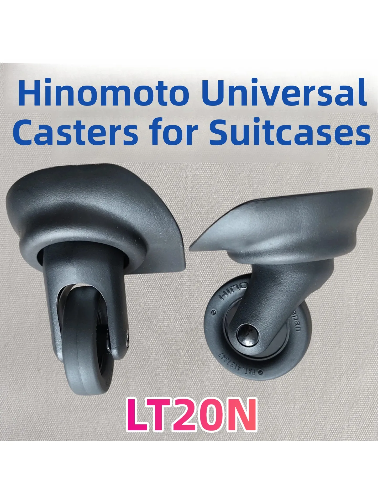 HINOMOTO Universal Wheels LT20N Luggage Wheel LTE30 Multi-directional Wheel LT20N Universal Tire Travel Suitcase Accessories