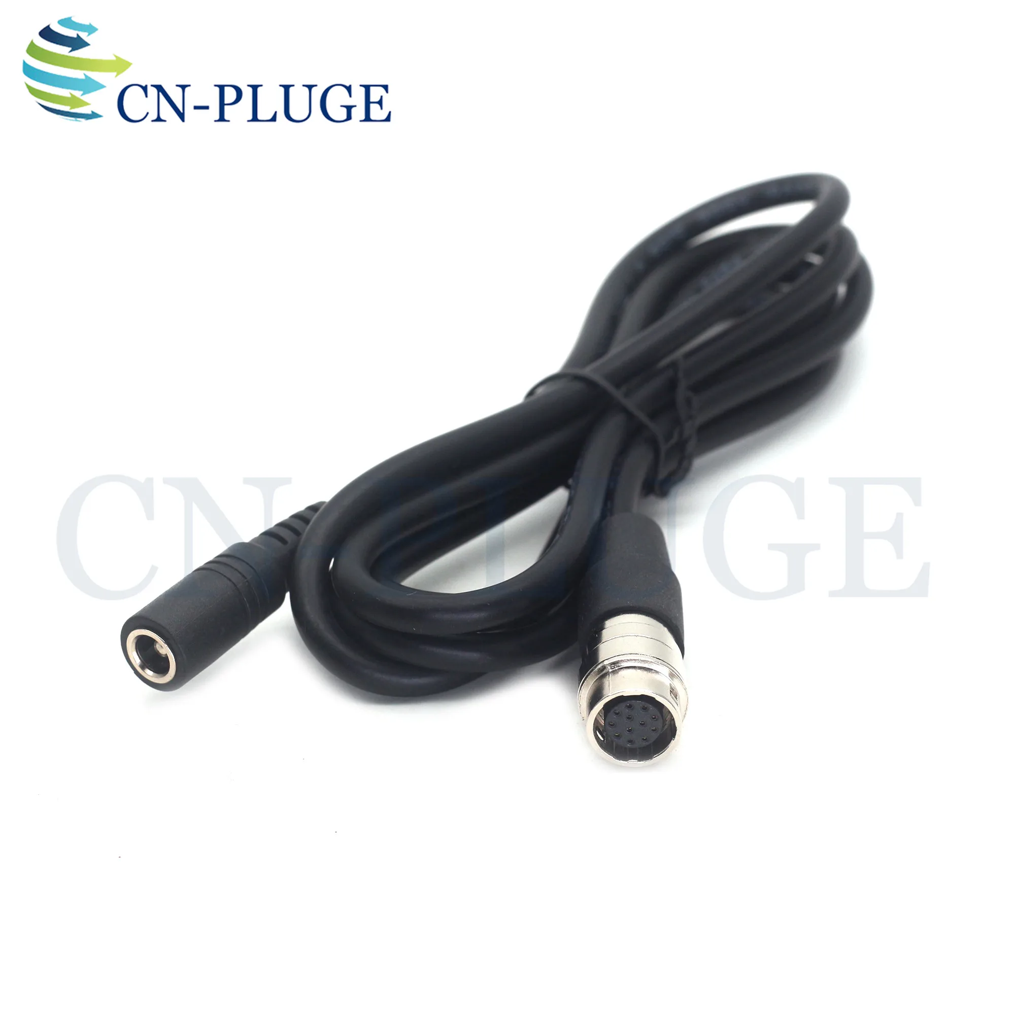 Hirose 12 Pin Female To DC 2.5/2.1 12V Cable, Suitable For Canon Fuji Lens GH4 Power Supply B4 