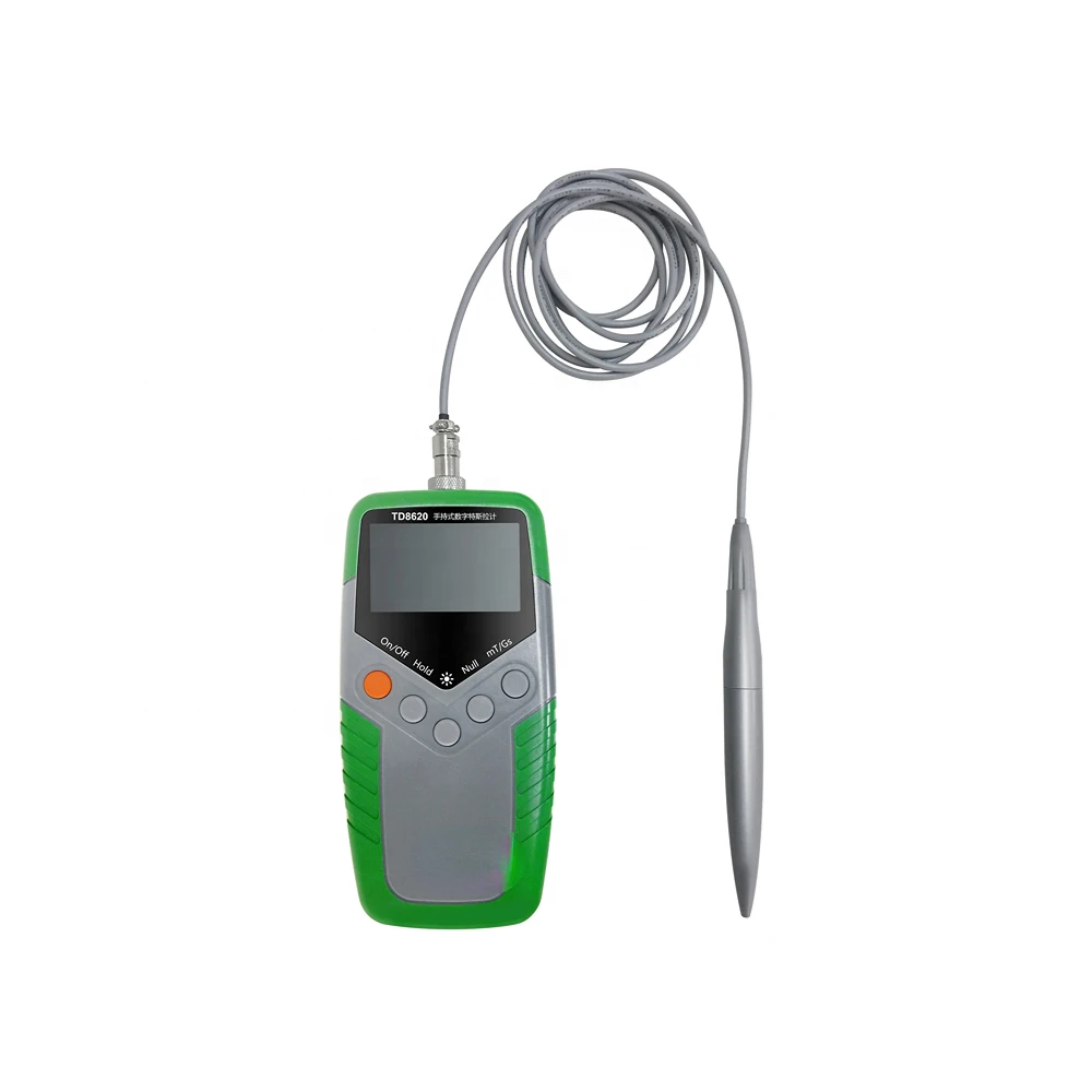 

Digital Gauss Meter Handheld Gaussmeter EMF teslameter Magnetic Field Tester 0-2000mT 5% Accuracy