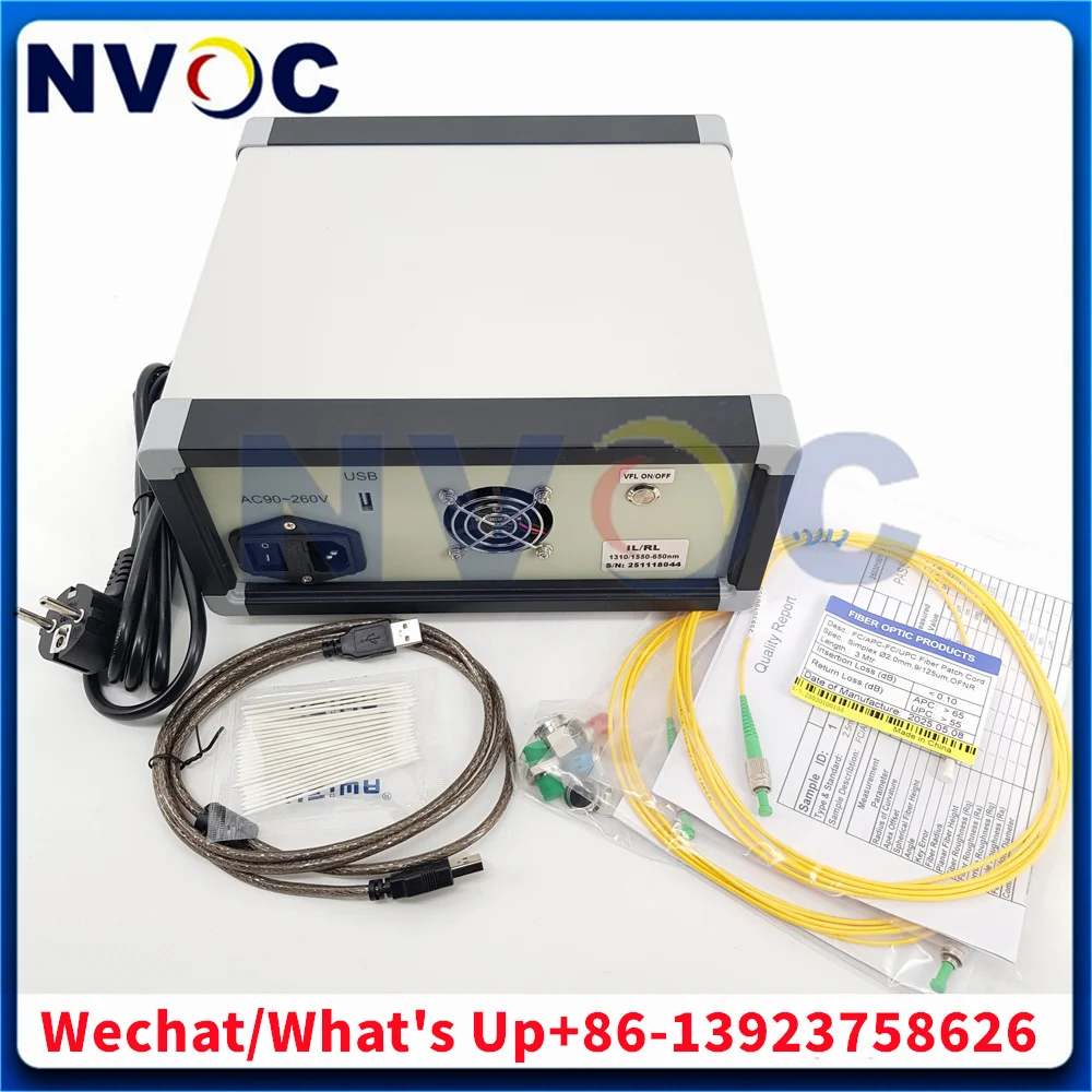 FC,SC,ST, 1.25nm,2.5nm INSERTION RETURN LOSS TEST STATION Single multi-mode insertion loss tester