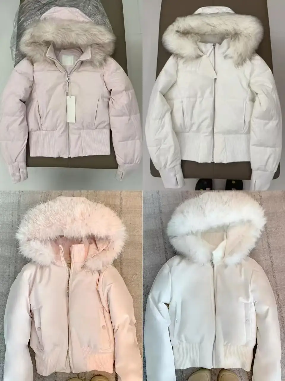 

2025 Japanese Winter New Fur Collar Puffer Jacket Design Hooded Coat Women's Fashion Outerwear Long Sleeve Hoodie Jacket Parka