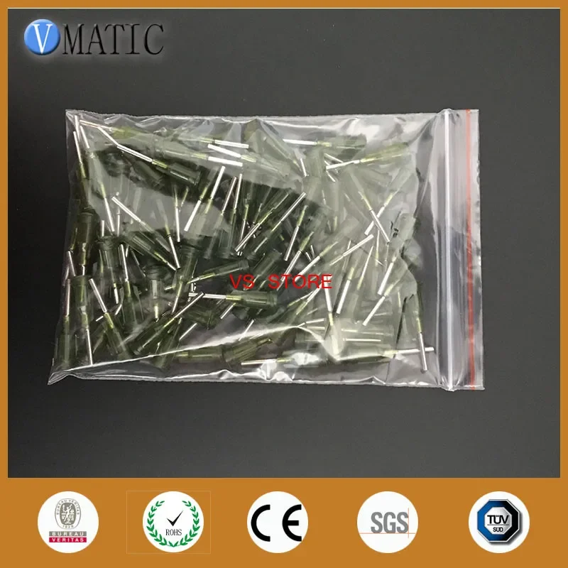Free Shipping 14G Precision S.S. Dispensing Needle Tip 0.5" Length Glue Dispense Needles Tips 1/2 Inch