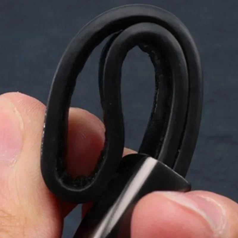 حامل سلسلة المفاتيح الجلدية لمرسيدس بنز W204 W205 W212 W210 W463 E320 A180 CLK GLA GLC S300 سلسلة مفاتيح السيارة Keyrings قلادة #4