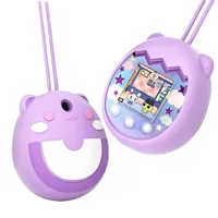 Cute Cartoon Silicone Cover Case For Tamagotchi Pix Protective Cover Portable Storage Bags Box For Tamagotchi Pix Kids Toys Gift