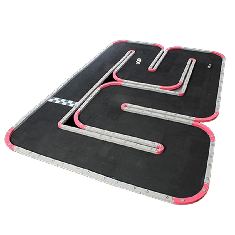 5.7*3.8M 50x50cm 96P Indoor RC Cars Track Builder EVA RC Track Alternative for 1/28 Larger Option Support Wholesale