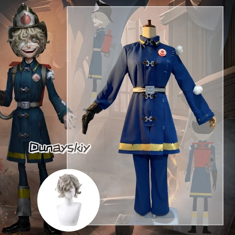 

Florian Cosplay Games Identity V Fire Investigator Costume Wig Florian Brand Cosplay For Hallowmas Christmas Role Play Outfit