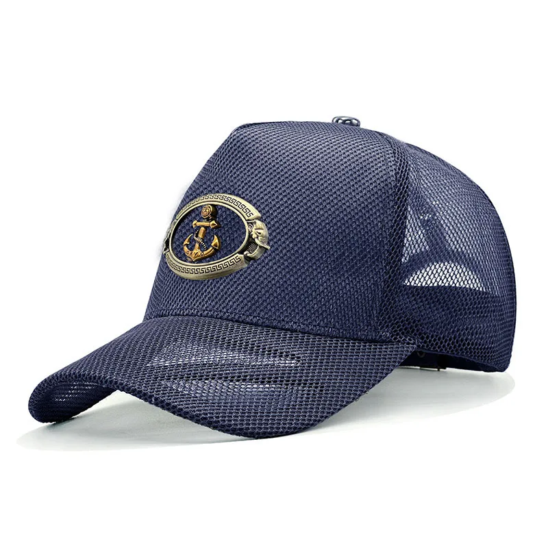 New summer mesh breathable baseball caps for men and women Sunscreen Fishing Hat Camping activity party hats snapback cap