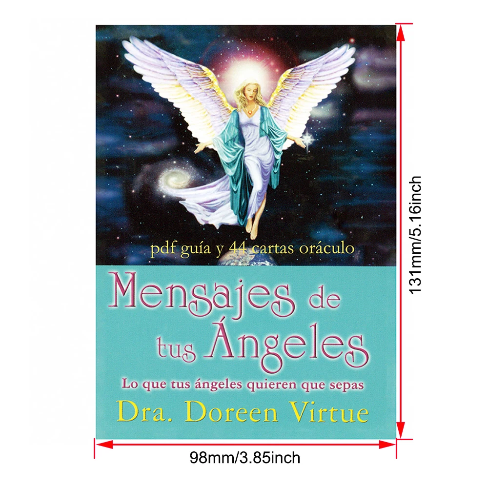 NEW 12x8.7CM AMessages From Your Angels: What Your Angels Want you to Know  (Spanish Edition)