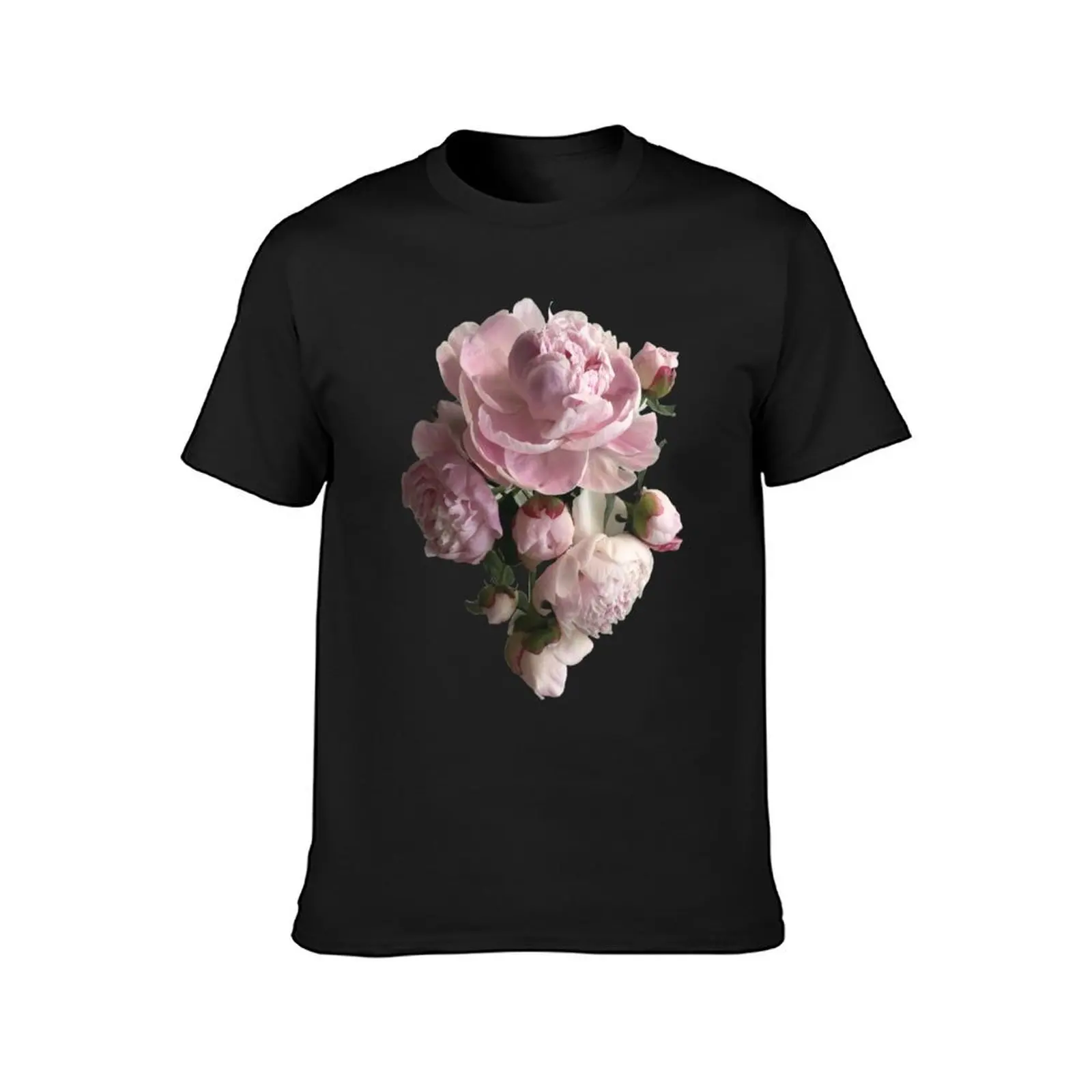 Pink peony bouquet T-Shirt cute clothes animal prinfor boys plain t shirts men