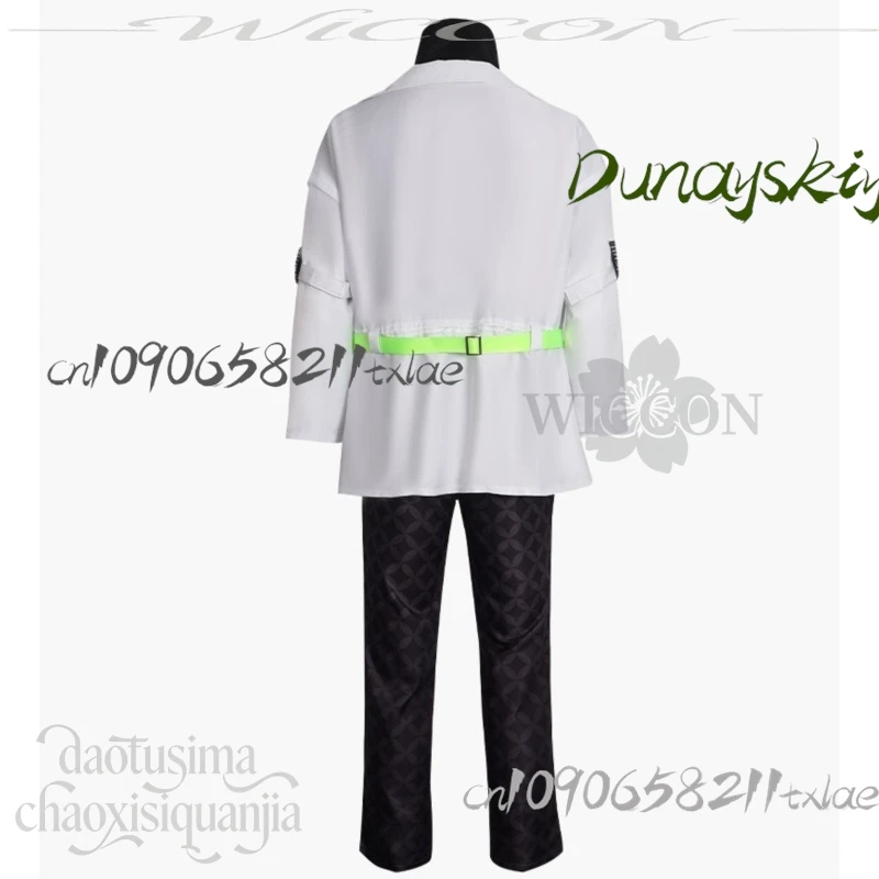 Shop1104340175 Store ALKALOID Shiratori Aira play Project Sekai Crossover Ensemble Stars tume Punk Coat Belt Wigs Halloween