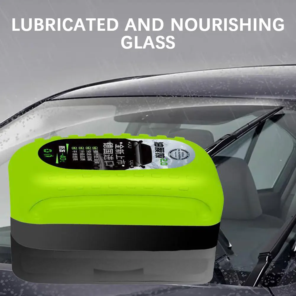 Glass Cleaning Board Integrated Design Leakproof Cover Brush For Car Care
