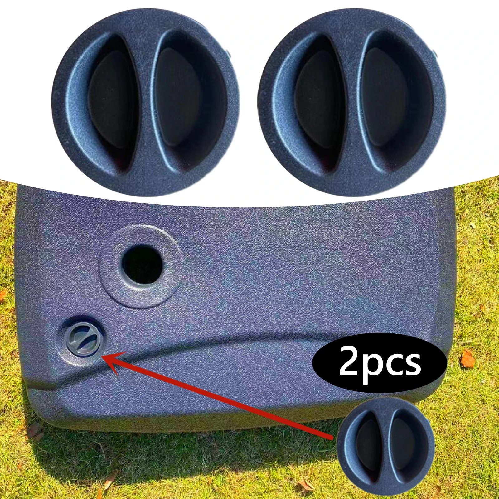 

2Pcs Umbrella Base Cover Fittings Hole Plug Water Fill Inlet Lid for Poolside Market Parasol Base Lawn Water Fillable Base Stand