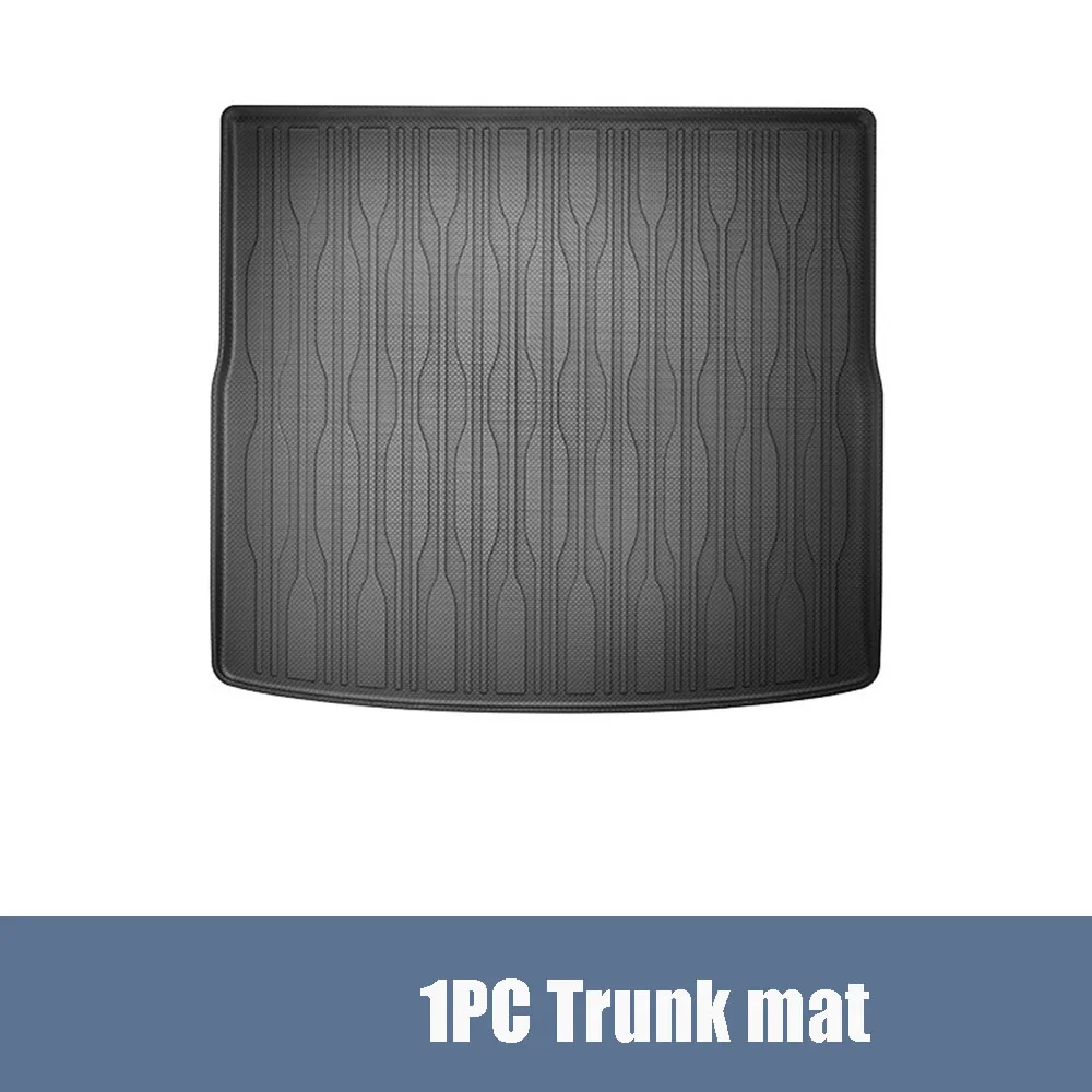 Voor BYD Seal U / Song Plus EV & DMI 2021-2025 TPE Vloermatten en Rugleuningmat, All Weather Vloervoeringen Kofferbakmat Heavy Duty Pad