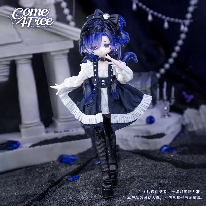 متوفر في المخزون Come4free Minty Ocean Gem Series 1/8 Bjd صندوق أعمى Kawaii المنقولة دمية عمل الشكل حلية جمع نموذج هدية #4