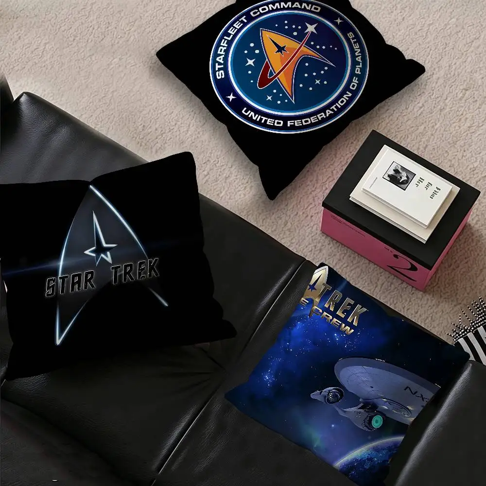 TV S-Star T-Trek Anime Cushion Cover Polyester Sofa Cushions Decorative Throw Pillows Home Decoration Pillowcover