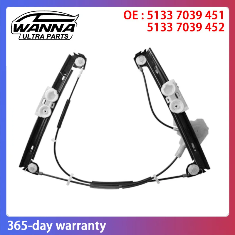 

OE Quality 51337039451 51337039452 Front Left Right PASSENGER Window Regulator for BMW Mini R50 R52 R53 2002 2003 2004 2005