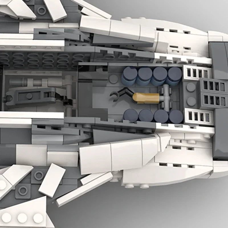 Moc อาคารอิฐทหารเรือ Imperial เรือรบเทคโนโลยี Modular Blocks ของขวัญของเล่นเด็ก DIY ชุดประกอบ