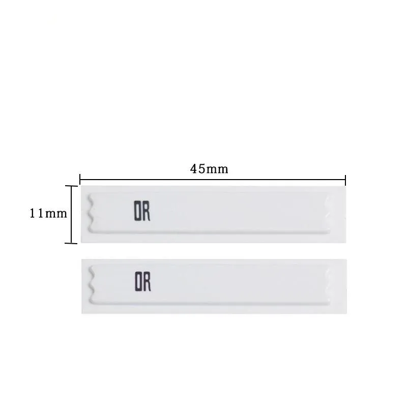 10000 Pieces Anti Theft Soft Label DR Anti Theft Label Supermarket Product Barcode Acoustic Magnetic AM 58KMHZ Soft Label