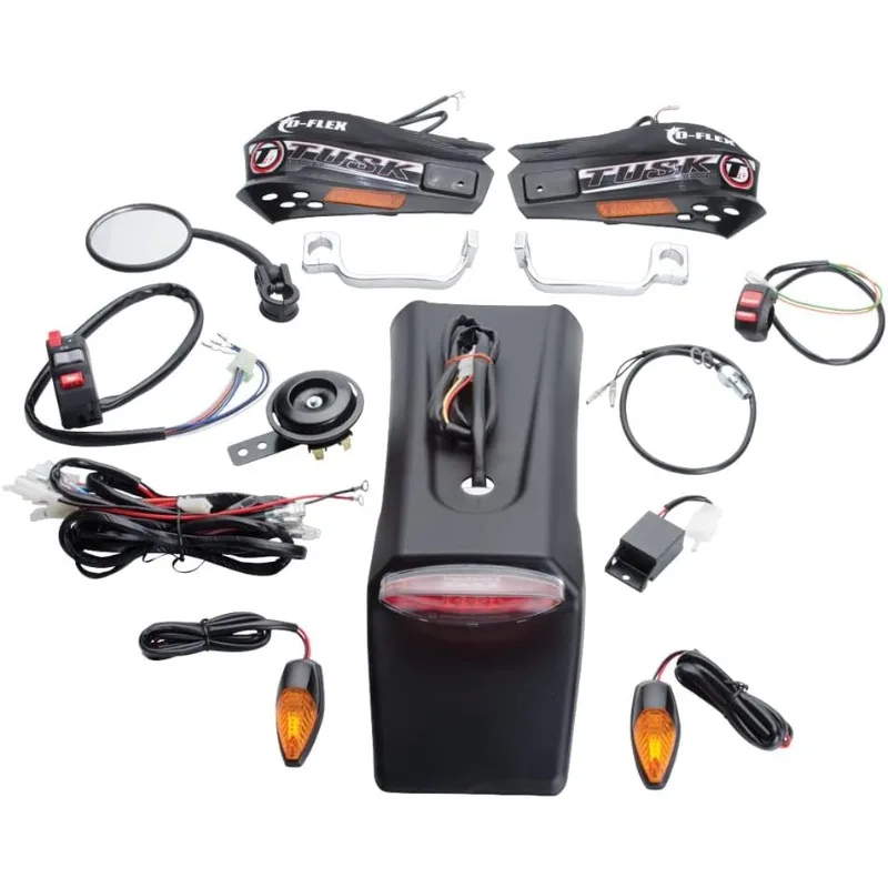

Tusk Motorcycle Enduro Lighting Kit with Handguard Turn Signals For HONDA CRF450X 2005-2009,2012-2017,2019-2023