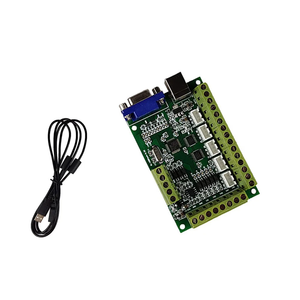 MACH3 interface board USB interface board, engraving machine cnc motion control card 5-axis 200KHZ