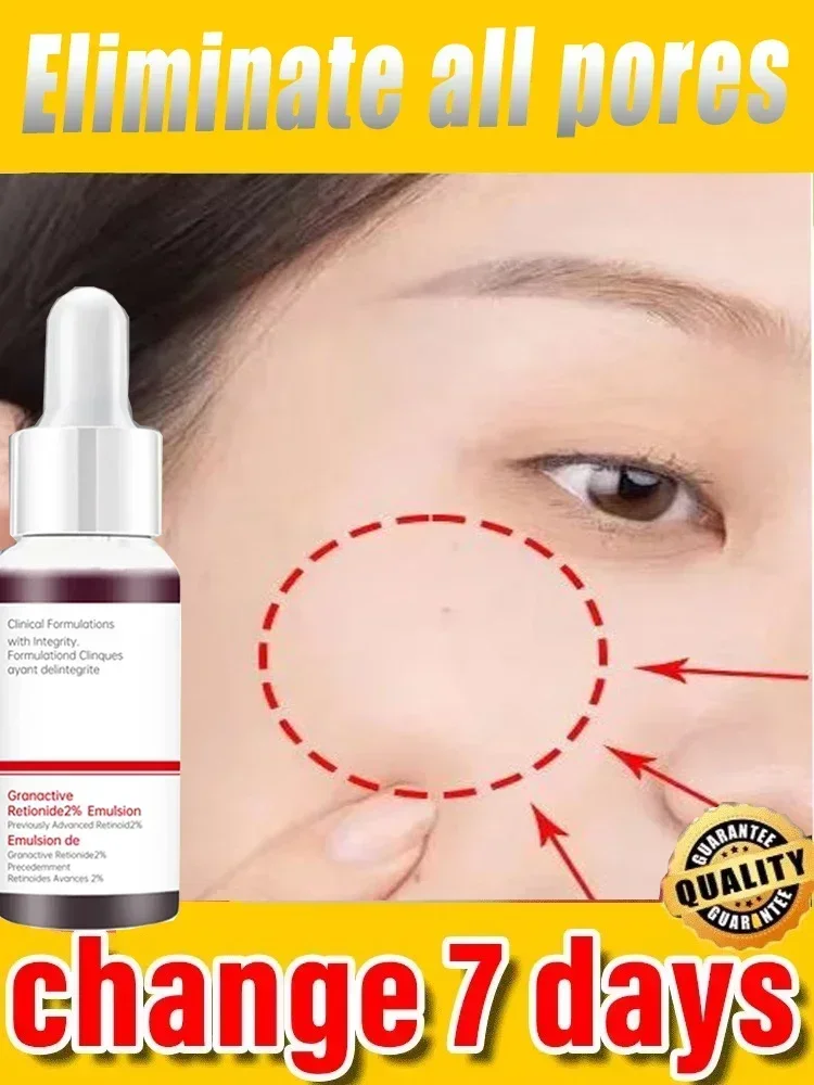 Face Serum Replenishment Moisturize Shrink Pore Brighten Skin Care Firming Facial Contraction Tightens Essence