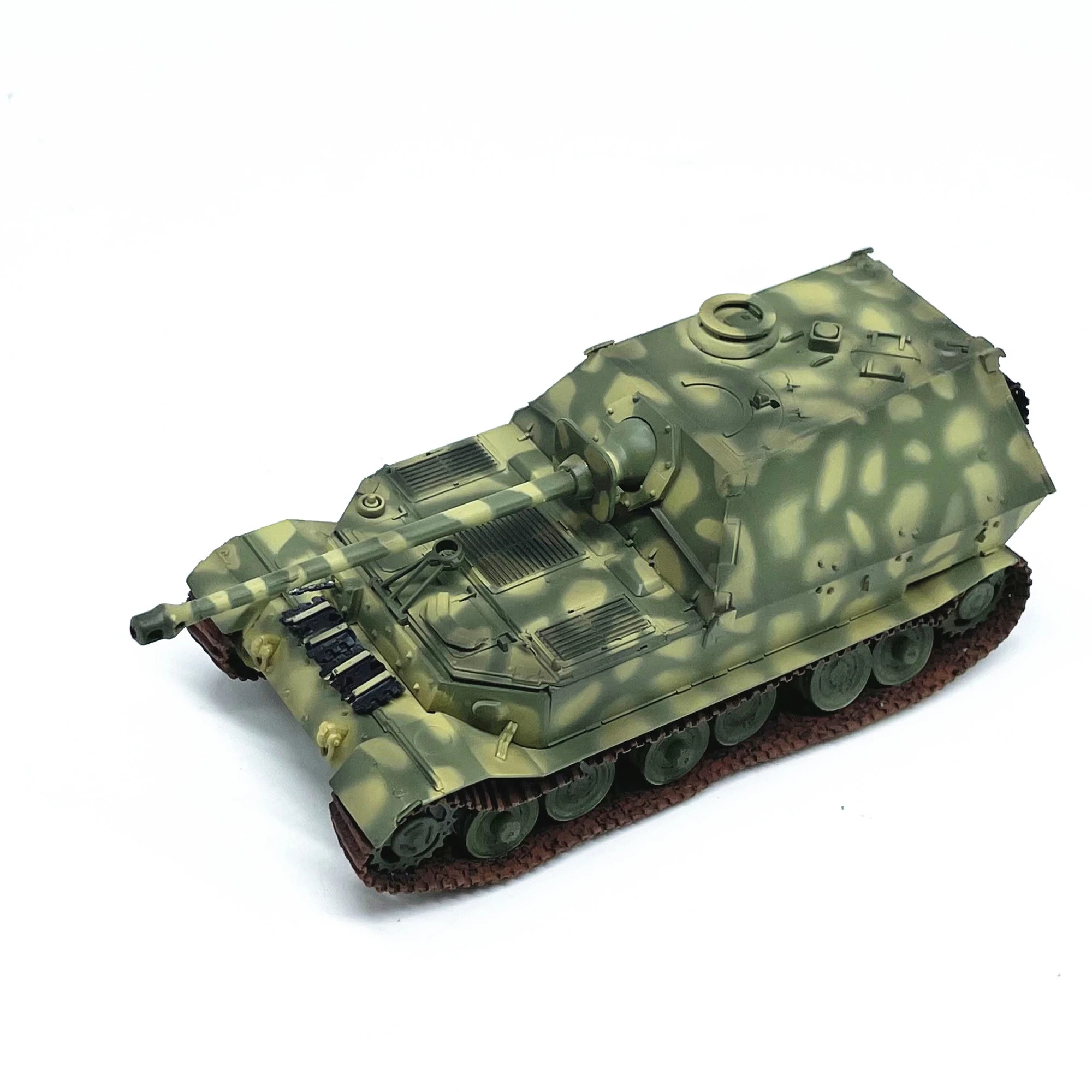 

Plastic Model of German Elephant Heavy Militarized Combat Tank 1:72 Scale Toy Gift Collection Simulation Display Decoration