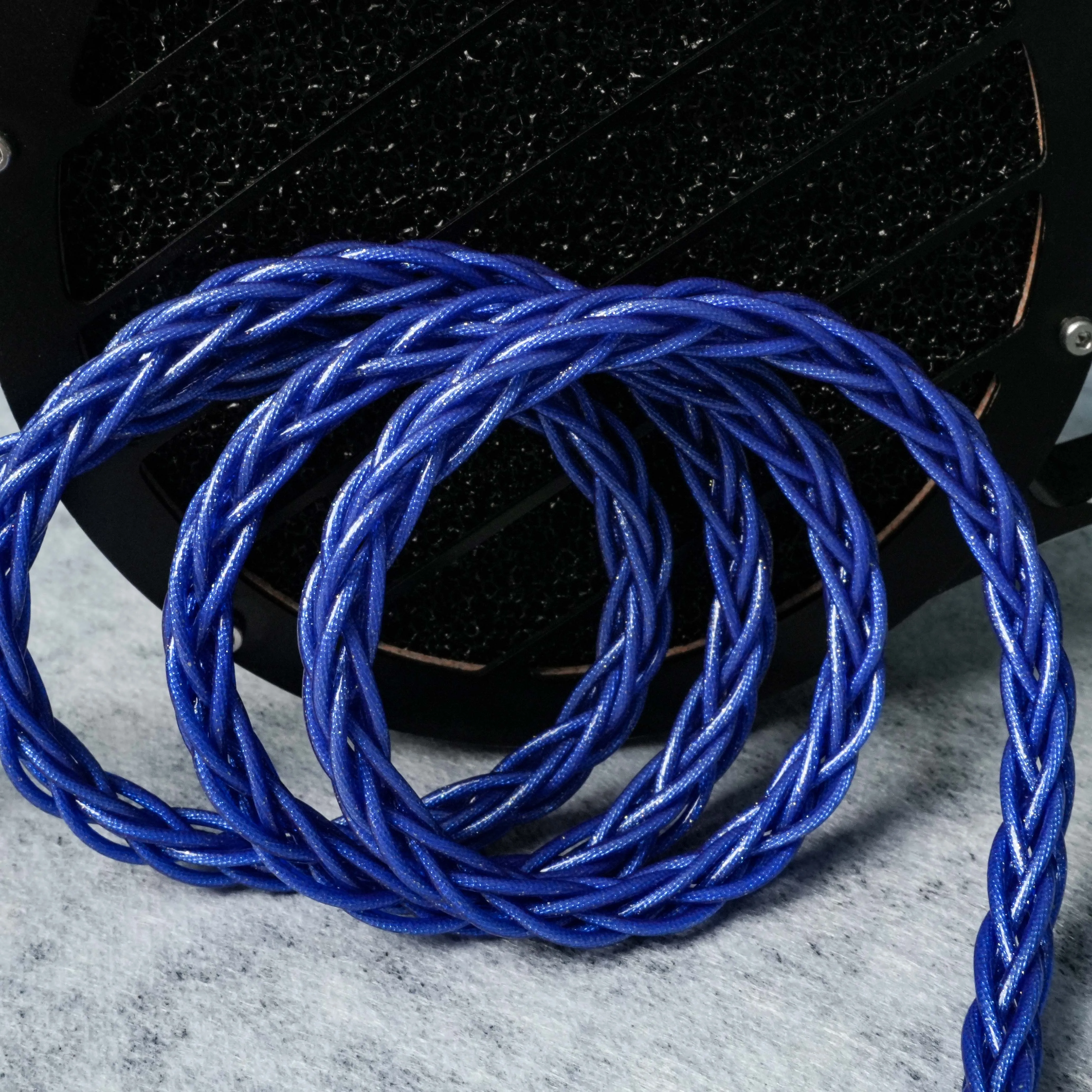 Culemi-14 8-Kern Hochreines Sauerstofffreies Silberfolien-Balancekabel 3,5/4,4mm MMCX/0,78 2-Pin/Eingelassenes 2-Pin IEM Kopfhörerkabel – Detail 5