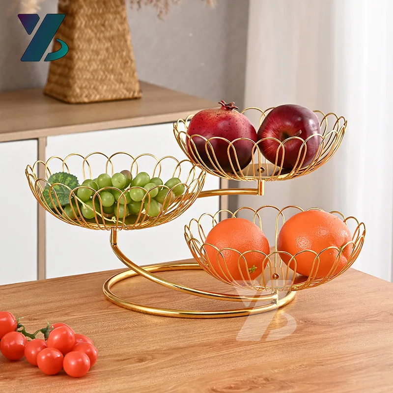 Foreign trade fruit plate, high-end living room, dried fruit plate, fruit basket, cake tray, living room, coffee table
