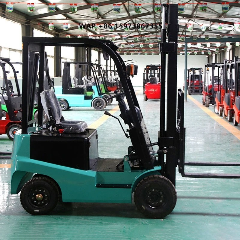 

Multifunctional 1 Ton Battery Electric Forklift Small Mini 4WD for Restaurant Industries New Energy Technology