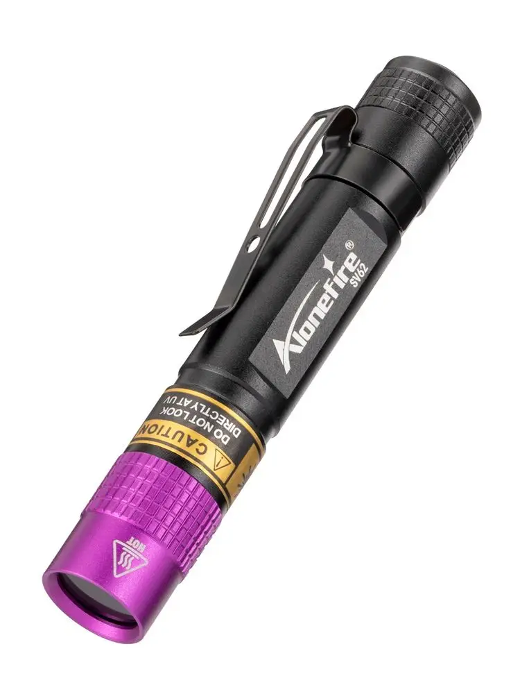 365/395nm latarka Uv Blacklight Mini latarka ultrafioletowa rudy pieniędzy mocz zwierząt domowych niewidoczny marker atramentowy plama lampa detektor skorpiona — zdjęcie 2