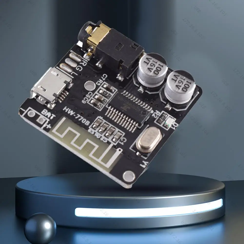 1-5PCS VHM-314 Wireless Stereo Music Module 3.5mm Audio Aux Bluetooth Audio Receiver Board  Micro USB 5V Car Audio Decoder Board
