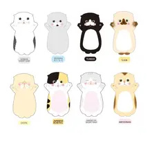 8 pcs Cartoon Cat Sticky Notes #2