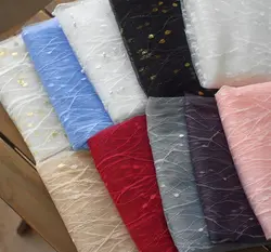 1.5 meters wide exquisite mesh lace fabric lightning net wedding dress veil skirt home diy clothing accessories